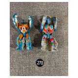 2 Masters of The Universe Action Figures