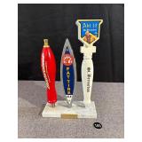 3 Beer Taps on Marble