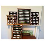 Assortment of Golfballs w Display Boxes