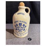 Henrey McKenna Kentucky Bourbon Stoneware Jug