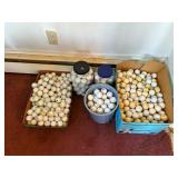 Large Assortment of Golf Balls