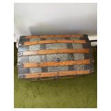Antique Dome Top Zinc Trunk