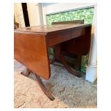 Vintage Duncan Fyfe Style Drop Leaf Table