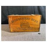 4-Sided Moosehead Wood Crate