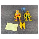 3 1980s Masters of The Universe Action Figures