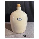 2 Gallon Salt Glazed Stoneware Crock Jug