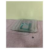 16" Decorative Recycled Glass Dish