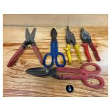 5 Tin Snips:3 Wiss