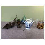 Decor Lot, Vases, Pots, More