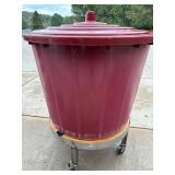 500 Liter Fermentation Tank w Custom Base