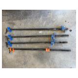 3 Rockler Clamps, 1 Pony Clamp