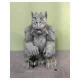 Decorative Gargoyle w Lantern