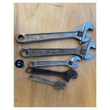5 Crescent Wrenches