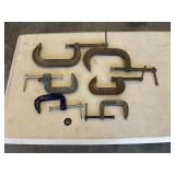 Various Sized Clamps
