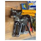 Lot: Staplers, Staples, Accessories