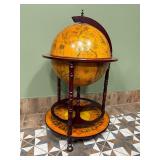 Toscano 16th C Italian Replica Globe Bar