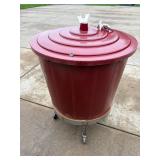 500 Liter Fermentation Tanks w Custom Base
