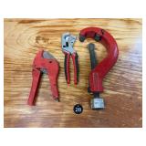 Pipe Cutters, Reed, Olympia, Milwaukee