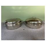 2 Stainless Roasters Cookware