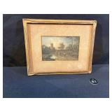 Elmer Keene, 19th/20th C Watercolor