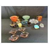 Assortment of Vintage Glassware