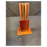 Westmoreland 641 Knives Cutlery w Block