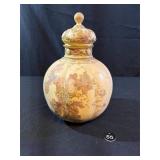 Antique Royal Crown Derby Porcelain Lidded Urn