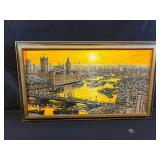 City of London at Dawn, Alvaro Rodriguez Painting