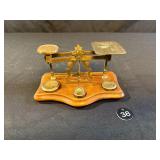 John Heath Birmingham Brass Postal Scale