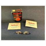 Red Devil Wheels, Original Box & Contents