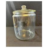 Large Glass General Store Canister