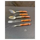 5 Cutco Serving Utensils