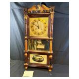 19th C Triple Decker Mantle Clock, C & LC Ives