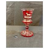 Karl Pfohl Bohemian Goblet, 1850s