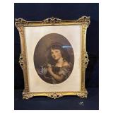 Countess Mollrin Portrait, Signed by Artist