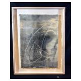 1992 Alberto Ray, Binary Forms, Oil on Wax Paper