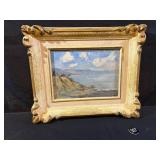 Oil Painting, Seascape, Signed