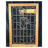 Stained Glass Window Panel