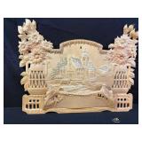 German Pressed Cardboard Calander Topper