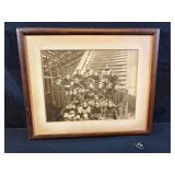Circa 1900, Football Team Photograph