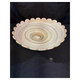 Mid-Century Murano Glass Centerpiece Bowl