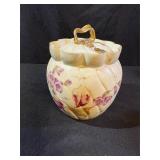 Antique Royal Worcester Biscuit Jar