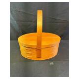 Handmade Basket, Signed & Dated