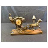 1960s United Sessions Hansom Motion Lamp Clock