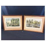 19th C Currier & Ives Prints