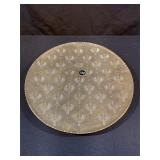 Arthur Armour Aluminum Tray, Egyptian Wheat Fan