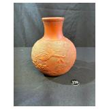 Japanese Terracotta Vase