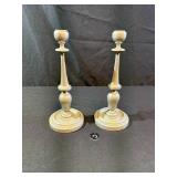 Carson Pewter Candle Holders, Freeport, PA