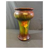Vintage Art Pottery Umbrella Stand, Unmarked