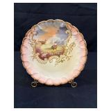 Limoges Game Bird Hand Painted Plate
